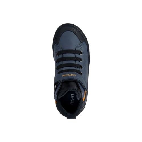 Geox J Gisli Boy F, Zapatillas, Avio Yellow, 35 EU