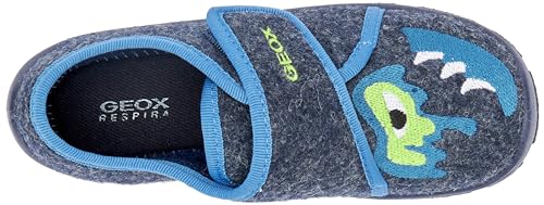 Geox J Nymel Boy A, Zapatillas, Navy Lime, 29 EU