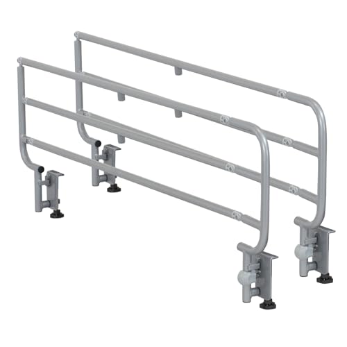Gerialife® Cama articulada eléctrica Reforzada con colchón Sanitario HR Impermeable (105x190 + Barandillas)