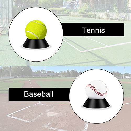 GERUI 10 unidades de recuerdos de balón, base de bola, soporte de exhibición de pelota de baloncesto, fútbol, voleibol, bolos, soporte de fútbol doméstico, estable