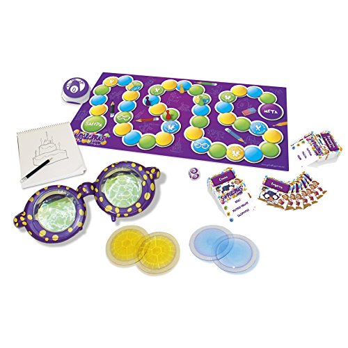 Goliath - Sin Palabras Junior, Divertido juego de mesa para toda la familia, Juego de dibujar, Incluye graciosas gafas que distorsionan los dibujos, A partir de 6 años