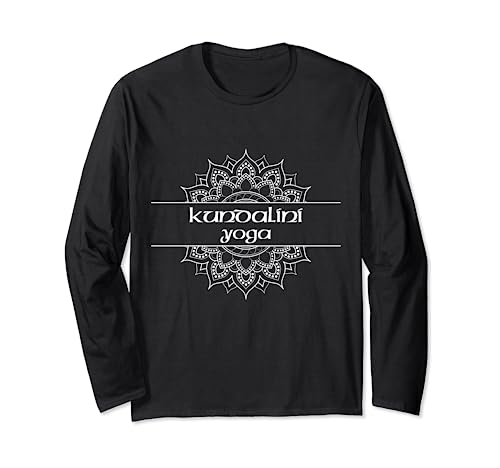 Gráfico de mandala tipo Kundalini Yoga Manga Larga