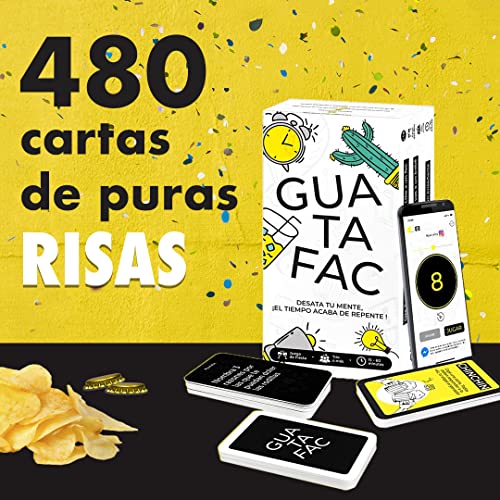 GUATAFAC – Juegos de Mesa Adulto - ¡Anima Tus Fiestas De La Mejor Manera! - Más de 1 Millón de Jugadores - Juegos De Cartas