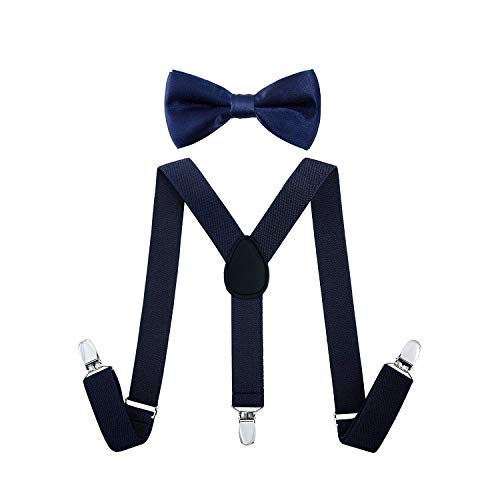 Guturris Niños Niños Tirantes Correas Correa para Niños y Niñas Corbata Correa Traje Gancho de Bebé Clips Tirantes Para Niños Niños Niñas