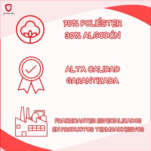 GzCommodities 3M Cinta de Algodón Personalizable Termoadhesiva para el Día del Padre, Para Niños y Para Etiquetar Con Nombre y Marcar en el Cole la Ropa