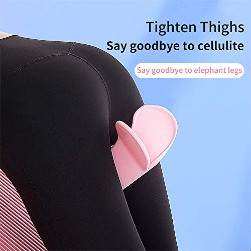 Hillylolly Entrenador Cadera, Ejercitador de Muslos Internos, Ejercitador de Gluteos, Hips Trainer, Rosa y Blanco, 25 * 10 * 10 cm, 1 PCS, Accesorios de Yoga y Pilates, para Mujeres