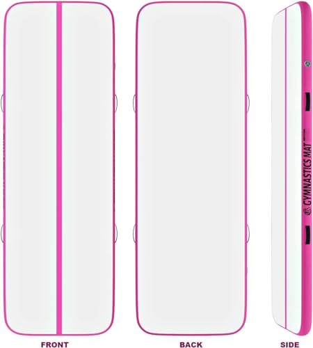 HOEXISUP 10 cm de altura, colchoneta de entrenamiento, longitud 2/3/4/5 m, colchoneta de ejercicio con bomba eléctrica para uso doméstico/parque y agua