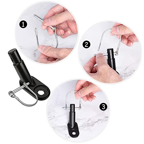 HONGECB Enganche Remolque Bicicleta, Universal Accesorio De Remolque Bicicleta, para Remolque Bicicleta - Enganche para Remolque De Bicicleta, Conector De Enganche Remolcador para Bicicleta(A)