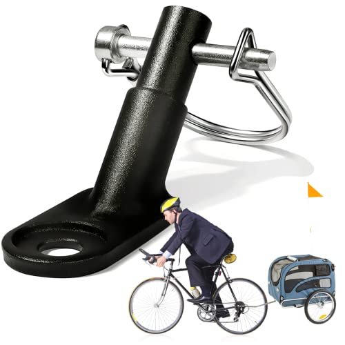 HONGECB Enganche Remolque Bicicleta, Universal Accesorio De Remolque Bicicleta, para Remolque Bicicleta - Enganche para Remolque De Bicicleta, Conector De Enganche Remolcador para Bicicleta(A)