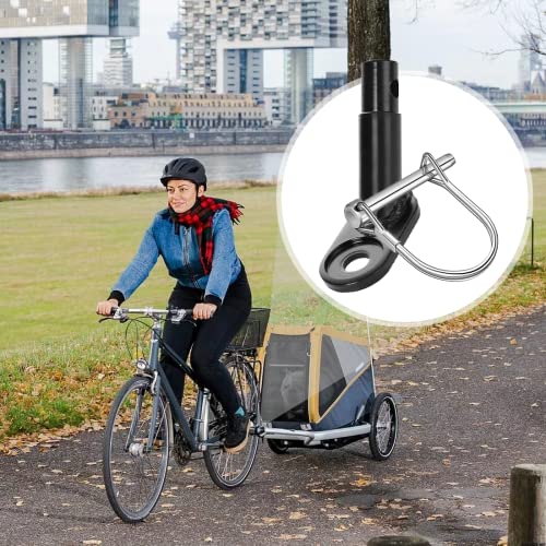 HONGECB Enganche Remolque Bicicleta, Universal Accesorio De Remolque Bicicleta, para Remolque Bicicleta - Enganche para Remolque De Bicicleta, Conector De Enganche Remolcador para Bicicleta(A)