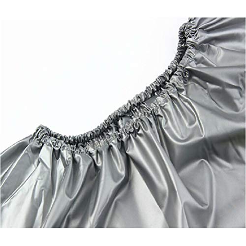Hosuho Traje de sauna para fitness, pérdida de peso, traje de sauna para ejercicio, gimnasio, antidesgarros, PVC, para hombres y mujeres