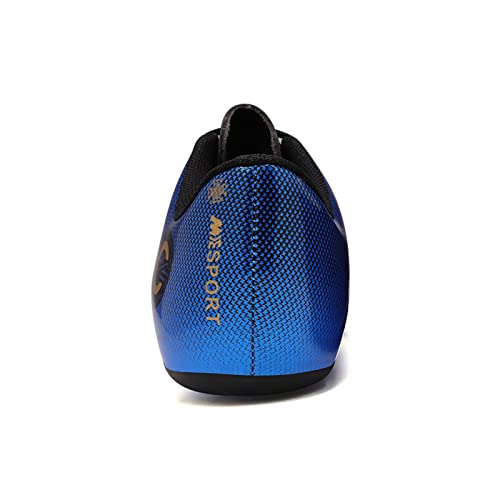 Hozuumo Zapatillas De Atletismo con Clavos, Zapatillas De Pista Y Campo para Hombre, Zapatillas para Carreras De Velocidad,Azul 41