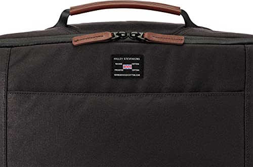 HP Spectre Folio - Funda para portátiles de hasta 15", Tejido de Lona Encerada Resistente al Agua, protección RFID, Banda Pas-Through, Color Gris