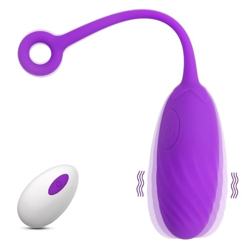Huevo Ṿibradóradòr Ṥēxṵal para Mùjêr Vîbrãdør con Mando a Distancia,Mini 12 Modos Ṽibráción Parëjas Màndo Juguetês Eróticos para Parejàs Sexuàles Coṋsôladorês.. para Mújer POAD008