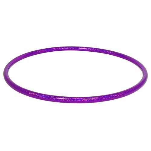 Hula Hoop para niños, Colores Brillos, Ø70cm, Violeta