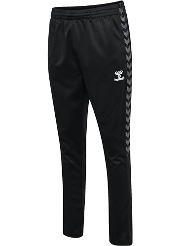 hummel hmlPANTALONES DE Entrenamiento AUTÉNTICOS Pantalones Informales, Negro, XL Unisexo