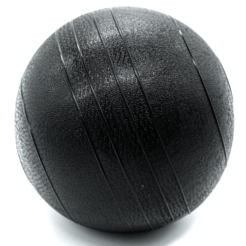 Hypefit Slam Ball Balón Medicinal 10 Kg, Bola de Peso Goma, Relleno de Arena, Lanzamientos sin Rebote, Entrenamiento Fuerza, Tonificación (10)