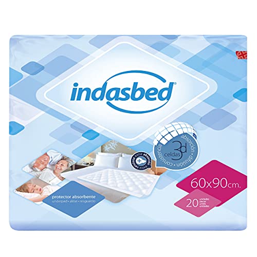 Indasbed Protector Cama, 60 x 90 cm - 20 Unidades