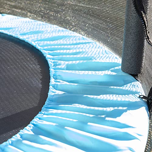 InnovaGoods® Cama elastica niños, Cama elastica niño exterior e interior, juegos para niños, Incluye accesorios, herramientas de montaje y Red protectora de seguridad con cremallera, Juegos +3 años.