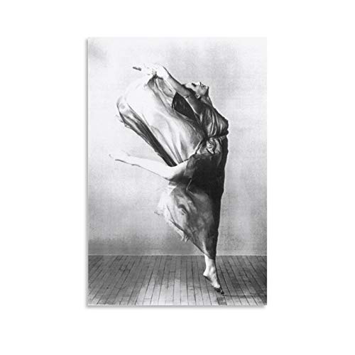 Isadora Duncan, fundador de la danza moderna, póster decorativo en lienzo para pared, para sala de estar, dormitorio, 30 x 45 cm