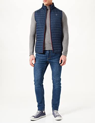 Jack & Jones Jjemulti Collar Noos Chaqueta, Azul (Navy Blazer Navy Blazer), XL para Hombre