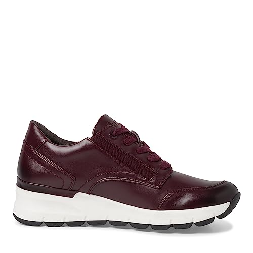 Jana Softline 8-23763-41-Zapatos Deportivos cómodos para Uso Diario, Zapatillas Mujer, Merlot, 39 EU Ancho