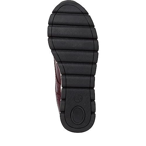 Jana Softline 8-23763-41-Zapatos Deportivos cómodos para Uso Diario, Zapatillas Mujer, Merlot, 39 EU Ancho