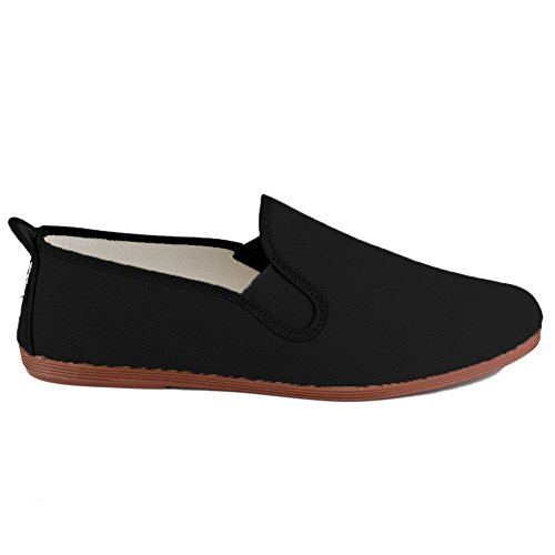 javer 55-1 - Zapatilla Kung-FU Lona Mujer Color: Blanco Talla: 40