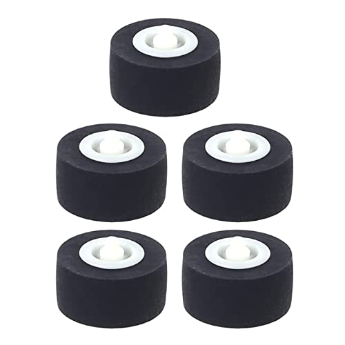 Jiqoe 5 Uds 13x6x2mm Cinta Grabadora Polea Rueda Rodillo para RS-CH770 RS-BX501 Accesorios para Instrumentos Musicales Accesorios para Grabadoras Instrumento