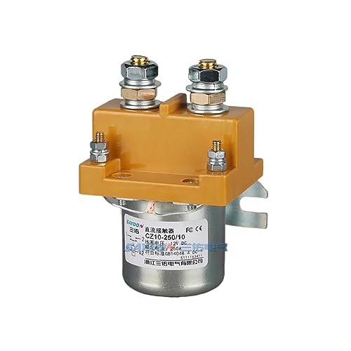 JOCCOS Productos 250A CZ10-250 DC contactor de Potencia 12V 24V 36V 48V 60V 72V (Color : Other)