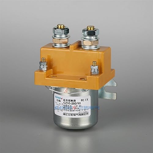 JOCCOS Productos 250A CZ10-250 DC contactor de Potencia 12V 24V 36V 48V 60V 72V (Color : Other)