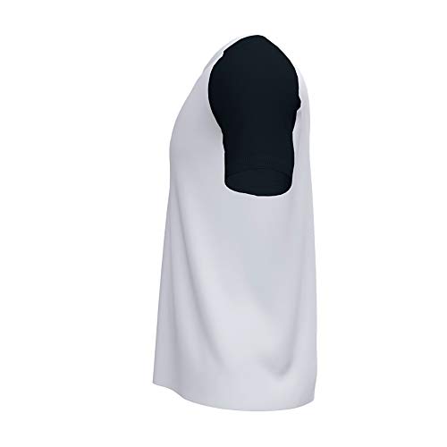 Joma Academy Iv, Camiseta Hombre, Blanco-negro, M