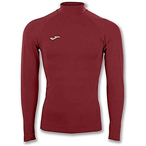 Joma Camiseta Brama Classic Manga Larga Termica, Textil, Burdeos, S-M