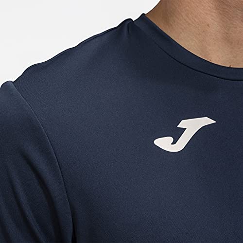 Joma Combi - Camiseta de Manga Corta, Hombre, Azul (Marino), M