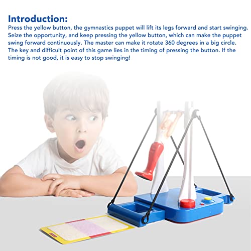 Juego De Mesa De Gimnasia Para Niños, ABS De Escritorio, Tablero Para Niños De Bajo Ruido, Juego De Atleta Giratorio, Figura De Juguete, Juego De Máquina De Atleta Giratorio, Juguete Para Fiesta En Ca