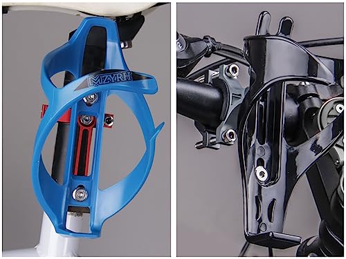 Juego de Portabotellas para Bicicleta, Sin Perforación, Soporte para Bebidas para Bicicleta, Ligero PC Soporte para Botellas, Duradero, Soporte para Botellas de Agua para Bicicleta de Montaña