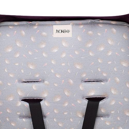 JYOKO KIDS Colchoneta silla de paseo compatible con Joolz y Baby Jogger City Mini, City mini GT2 en algodón (Dandelion)