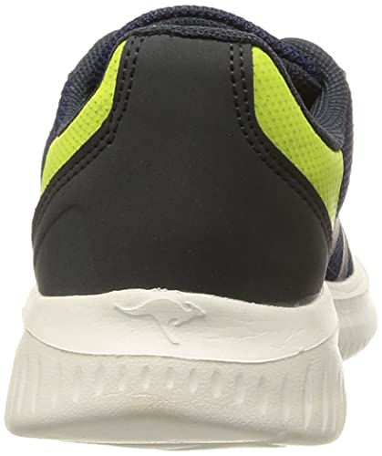 KangaROOS K-ft Push, Zapatillas, Belle Blue Neon Green, 29 EU
