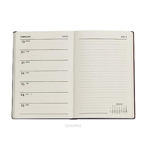 Kara-ori (Japanese Kimono) Mini Verso 12-month Dayplanner 2024