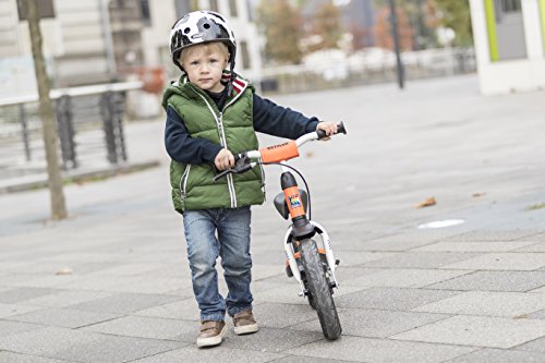 'Kettler Rueda de"Spirit Air Racing – Neumáticos tamaño: 12,5 pulgadas, unidad a partir de 2 años – Rueda de aprendizaje para niños y niñas – Altura ajustable – Color: Naranja y Negro
