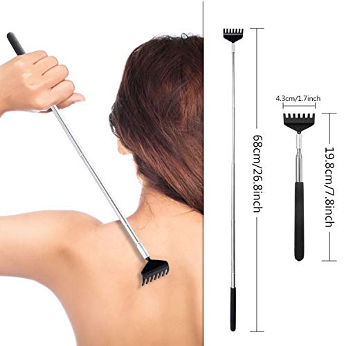 Kit de Masajeador de Cabeza y Espalda, Araña de Masaje para la Cabeza Perfecta, ideal para Relax y Alivio Terapéutico del Estrés, con Anillo de Masaje de Dedos