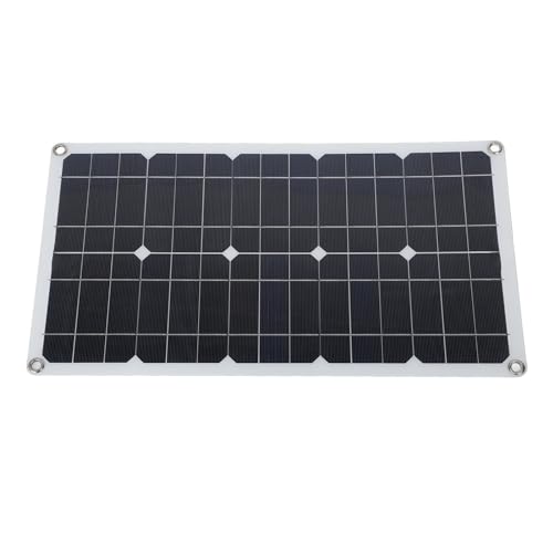 Kit de Panel Solar de 100 W, Protección Ligera contra Sobrecarga 20.1