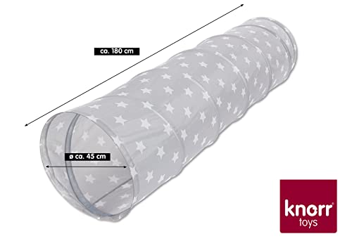 Knorrtoys 55141 - Túnel de Juego, diseño de Estrellas, Color Gris