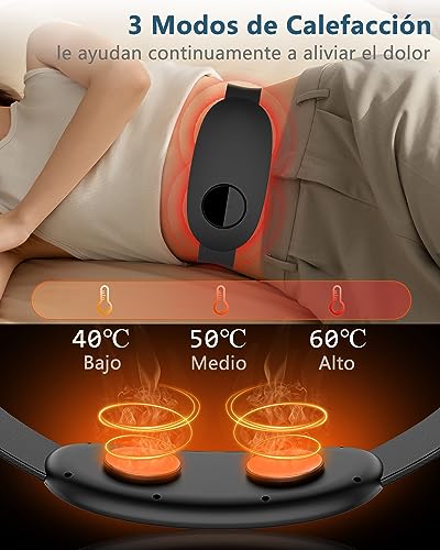 Kouric Electroestimulador Lumbar/Abdominal(Rosa)