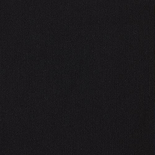 Kt KILOtela - Tela Loneta Lisa Tintada, Decoración, Tapizar Sillas, Cojines, Cortinas, Colchas, Bolsos, Monederos, Fundas, Manteles, Manualidades, 100 cm Largo x 280 cm Ancho, Negro 850-1 Metro