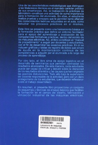 Laboratorio de máquinas eléctricas. Ensayos y medidas (Manuales Universitarios - Unibertsitateko Eskuliburuak)