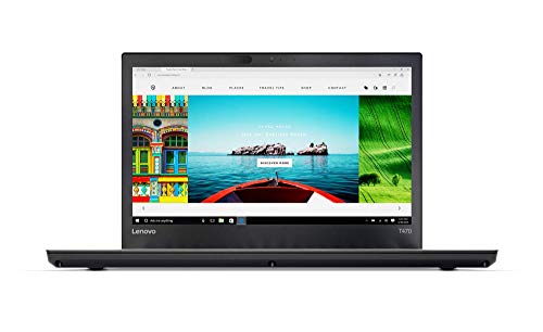 Lenovo ThinkPad T470 14 pulgadas 1920 × 1080 Full HD Intel Core i5 512 GB SSD Disco duro 16 GB Memoria Windows 10 Pro Webcam Teclado Iluminación UMTS LTE Business Notebook Portátil (Reacondicionado)