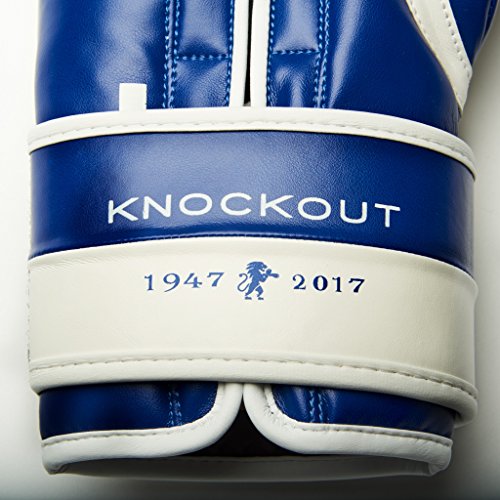 LEONE 1947, Knockout Guantes De Boxeo, Unisex Adulto, Blanco, 10 OZ, GN371