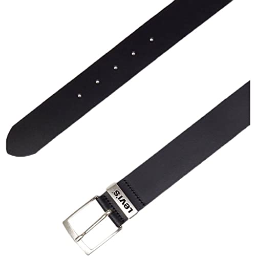 Levi's New Ashland Cinturón, Regular Black, 110 para Hombre