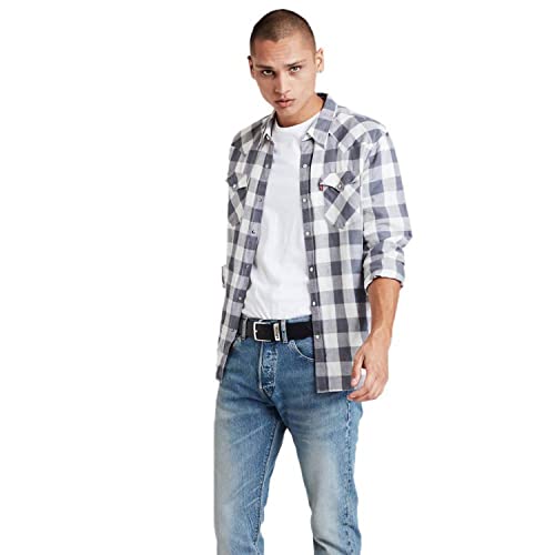 Levi's New Ashland Cinturón, Regular Black, 110 para Hombre